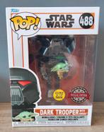 488 Dark Trooper With Grogu Special Edition GITD Funko Pop, Ophalen of Verzenden