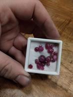 Lot robijn cabochons, Ophalen of Verzenden