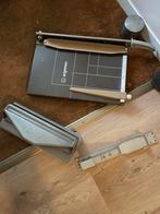 Snijtafel nietmachine perforator, Ophalen of Verzenden, Gebruikt