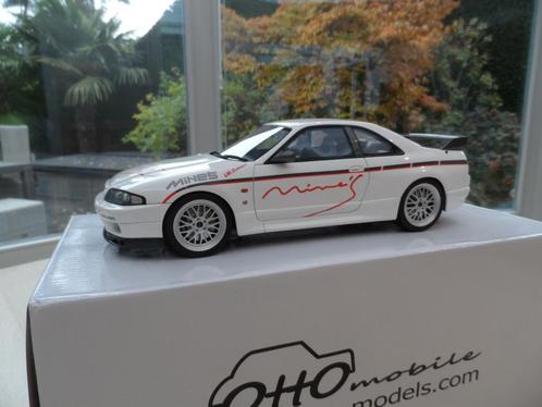 Nissan Skyline GT-R (R33) Mine's 1998 OT824 OttOmobile, Hobby en Vrije tijd, Modelauto's | 1:18, Zo goed als nieuw, Auto, OttOMobile