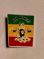 Bob Marley Jamaica we are one vintage muziek pin reggae, Ophalen of Verzenden, Gebruikt