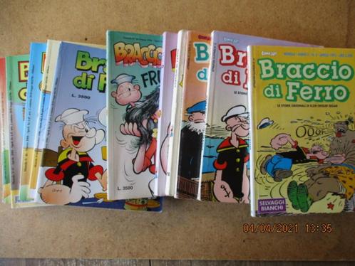 adv0692 popeye pocket italiaans 3, Boeken, Stripboeken, Gelezen, Ophalen