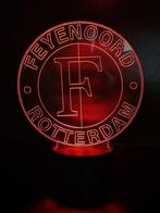 Feyenoord led lamp nachtlamp bureau lamp 16 kleuren, Ophalen of Verzenden, Nieuw, Minder dan 50 cm