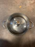 Stainless steel pan, Ophalen, Zo goed als nieuw, Rvs, Koekenpan of Braadpan