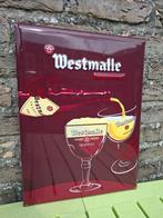 Reclamebord Westmalle Trappist, Verzamelen, Biermerken, Ophalen of Verzenden, Nieuw, Reclamebord, Plaat of Schild, Overige merken