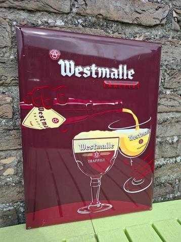 Reclamebord Westmalle Trappist beschikbaar voor biedingen