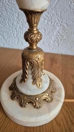 Heel mooie tafel lamp op marmeren voet, Ophalen of Verzenden, Zo goed als nieuw