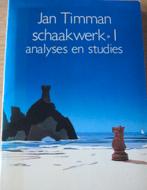 Jan Timman - Schaakwerk I analyses en studies - nieuw, Boeken, Jan Timman, Nieuw, Ophalen of Verzenden, Denksport