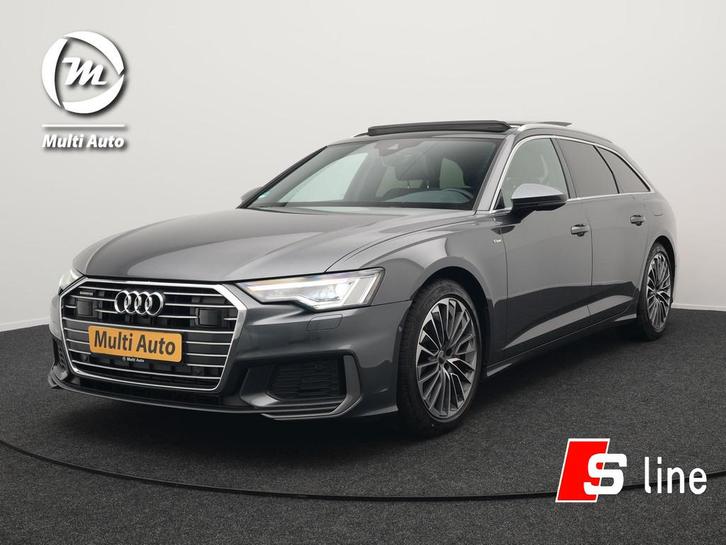Audi A6 Avant 55 TFSI e Quattro S Line Plug In Hybrid 367pk, Auto's, Audi, Bedrijf, Te koop, A6, 4x4, ABS, Achteruitrijcamera