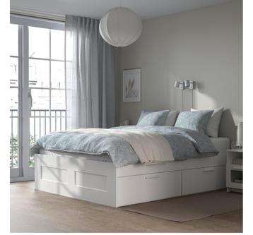 Bedframe met opbergruimte + lattenbodems (zonder matras) - afbeelding 4