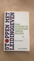 Watze Hepkema - Stoppen met leidinggeven, Ophalen of Verzenden, Zo goed als nieuw, Watze Hepkema