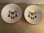 Wedgwood Windsor Christmas kerst compoteschaaltje wit huis, Huis en Inrichting, Keuken | Servies, Nieuw, Wedgwood, Ophalen of Verzenden