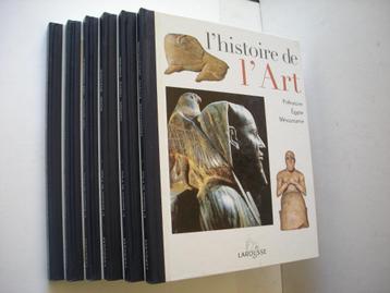 L'Histoire de l'Art - Larousse - 6 delen beschikbaar voor biedingen