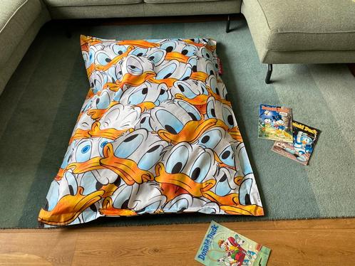 Mooie Donald Duck zitzak, zo goed als nieuw, Huis en Inrichting, Slaapkamer | Beddengoed, Zo goed als nieuw, Overige typen, Eenpersoons