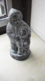Beeld Inuit Eskimo A .Wolf Original-Canada, Ophalen of Verzenden, Zo goed als nieuw, Mens