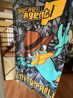 PERRY (Phineas & Ferb) DEKBEDOVERTREK, Kinderen en Baby's, Ophalen of Verzenden, Gebruikt, Jongetje of Meisje, Dekbedovertrek
