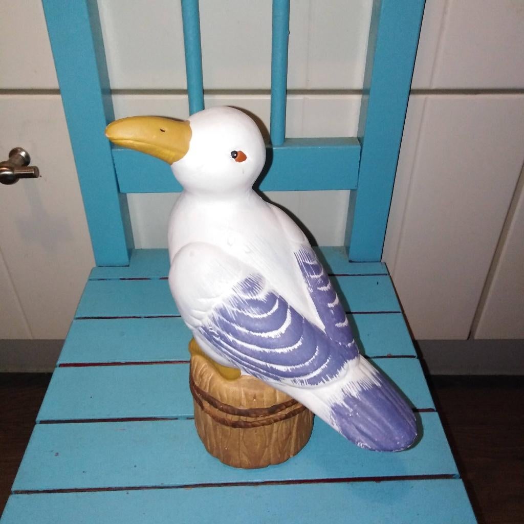 Zeemeeuw beeldje, Ophalen, Gebruikt, Dier