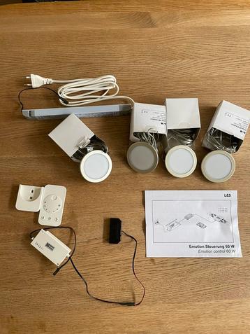 L&S Chip emotion Inbouwspots - set van 4 remote beschikbaar voor biedingen
