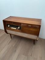 Retro vintage kastje radio telefunken, Ophalen, Gebruikt, 50 tot 100 cm, Minder dan 100 cm
