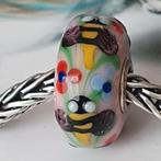Bloemmetjes en de Bijtjes uniekie Van Trollbeads, Sieraden, Tassen en Uiterlijk, Bedels, Nieuw, Ophalen of Verzenden, Trollbeads
