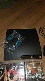 Playstation 3 met 2 controllers + 12 games, Ophalen, Met 2 controllers, 250 GB, Slim