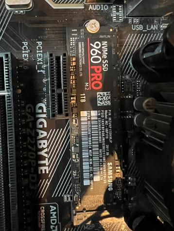 Samsung 960 Pro 1TB NVMe SSD M.2 beschikbaar voor biedingen