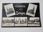 Schagen 1907, Verzamelen, Ansichtkaarten | Nederland, Ophalen of Verzenden, Voor 1920, Gelopen, Noord-Holland