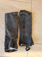 Suede zwarte harry's horse chaps maat l suede, Gebruikt, Ophalen of Verzenden