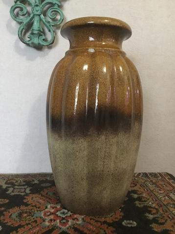 Scheurich Vintage Bloemenvaas Groot 40 CM Bruin Kleurverloop beschikbaar voor biedingen