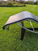 Cassina LC4 design Chaise Longue zwart leder origineel, Huis en Inrichting, Banken | Sofa's en Chaises Longues, Minder dan 150 cm