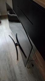 Samsung 55 inch curved 4K UHD led tv., Ophalen, LED, Zo goed als nieuw, 100 Hz