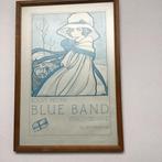 Rie Cramer Blue Band poster ingelijst, Antiek en Kunst, Ophalen of Verzenden