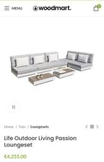 Loungeset Life, Tuin en Terras, Ophalen of Verzenden, Zo goed als nieuw, Kunststof, Hocker