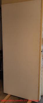 Nieuw 1 stuks Boarddeur stomp  Maten; 88cm breed x 211,5cm h, Doe-het-zelf en Verbouw, Deuren en Horren, Ophalen, 80 tot 100 cm