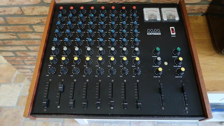 Mengpaneel MM Electronics MP175, Muziek en Instrumenten, Mengpanelen, Gebruikt, 10 tot 20 kanalen, Microfooningang, Ophalen of Verzenden