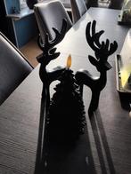 Rendieren met Elektrische Kaars, Ophalen, Zwart, Zo goed als nieuw, Metaal