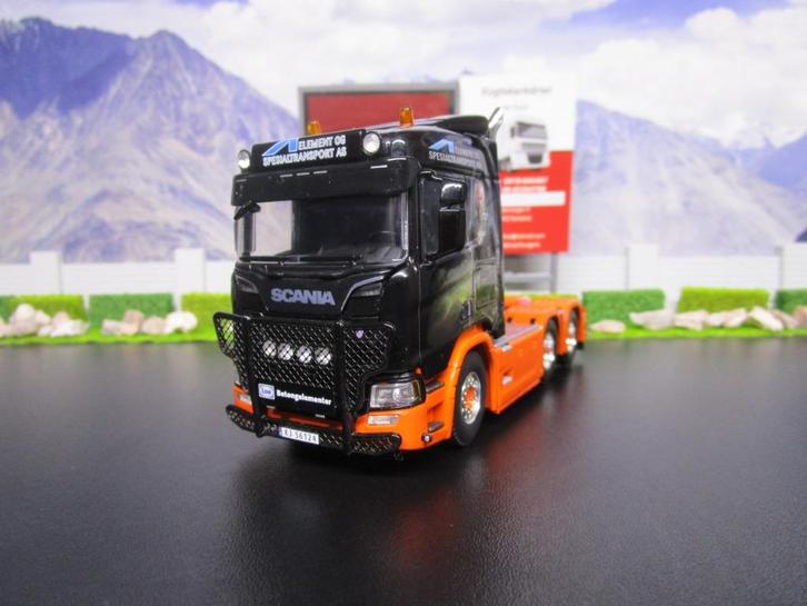 Wsi 01-4659 Scania R Normal CR20N 6x4 , Element OG, Hobby en Vrije tijd, Modelauto's | 1:50, Nieuw, Bus of Vrachtwagen, Wsi, Ophalen