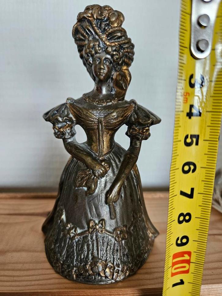 Antiek  Bel  Dame, Antiek en Kunst, Antiek | Koper en Brons, Ophalen of Verzenden