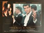 Lobby Card (2) The Thomas Crown Affair (1999) Pierce Brosnan, Ophalen of Verzenden, Zo goed als nieuw, Foto of Kaart