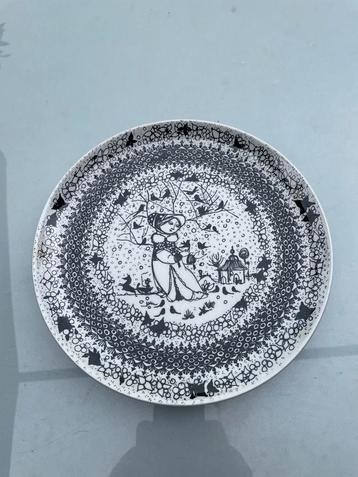 Bjørn Wiinblad Winter Wandbord - De Jaargetijden Serie beschikbaar voor biedingen