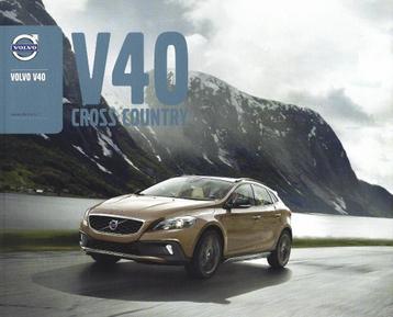 Brochure Volvo V40 Cross Country 2012 beschikbaar voor biedingen