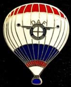 D A F ballon broche- zilver-kleur met wit logo, Verzamelen, Speldjes, Pins en Buttons, Verzenden, Nieuw, Transport, Speldje of Pin