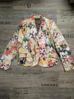 Gebloemd colber jasje Promiss, Promiss, Verzenden, Geel, Maat 42/44 (L)