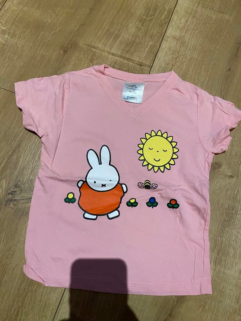 Nijntje roze t-shirt maat 110-116, Ophalen of Verzenden, Zo goed als nieuw, Meisje, Shirt of Longsleeve