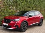Peugeot 2008 1.2 PureTech GT-line CarPlay Camera, Gebruikt, Zwart, 1199 cc, Leder en Stof