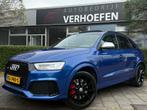 Audi Q3 2.5 TFSI RSQ3 QUATTRO - PANORAMADAK - STOELVERWARMIN, Auto's, Automaat, Gebruikt, Blauw, Leder en Stof
