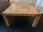 Teak houten eettafel, Huis en Inrichting, Tafels | Eettafels, Ophalen, 100 tot 150 cm, Teakhout, Zo goed als nieuw