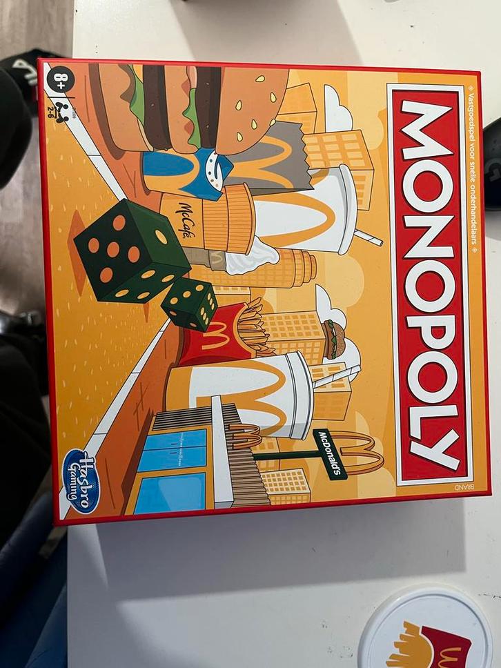 Zeldzame Monopoly McDonald's Editie!, Hobby en Vrije tijd, Gezelschapsspellen | Bordspellen, Nieuw, Drie of vier spelers, Ophalen