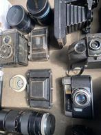 Partij oude cameras en lensen etc, Audio, Tv en Foto, Fotocamera's Analoog, Ophalen of Verzenden, Spiegelreflex