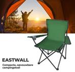 EASTWALL Opvouwbare Kampeerstoel groen (nr.92), Nieuw, Campingstoel